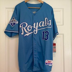 Make offer - MLB Perez 13 Royals Jersey World Series 2015
